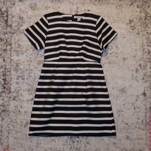 NWOT H&M Black and White Striped Dress